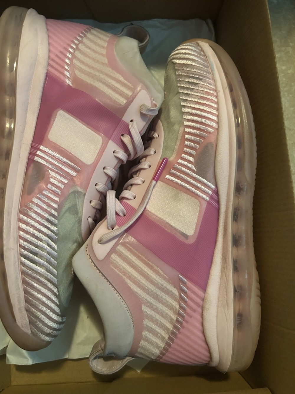 Nike Pink Women's Air-Cushion Athletic Sneakers
